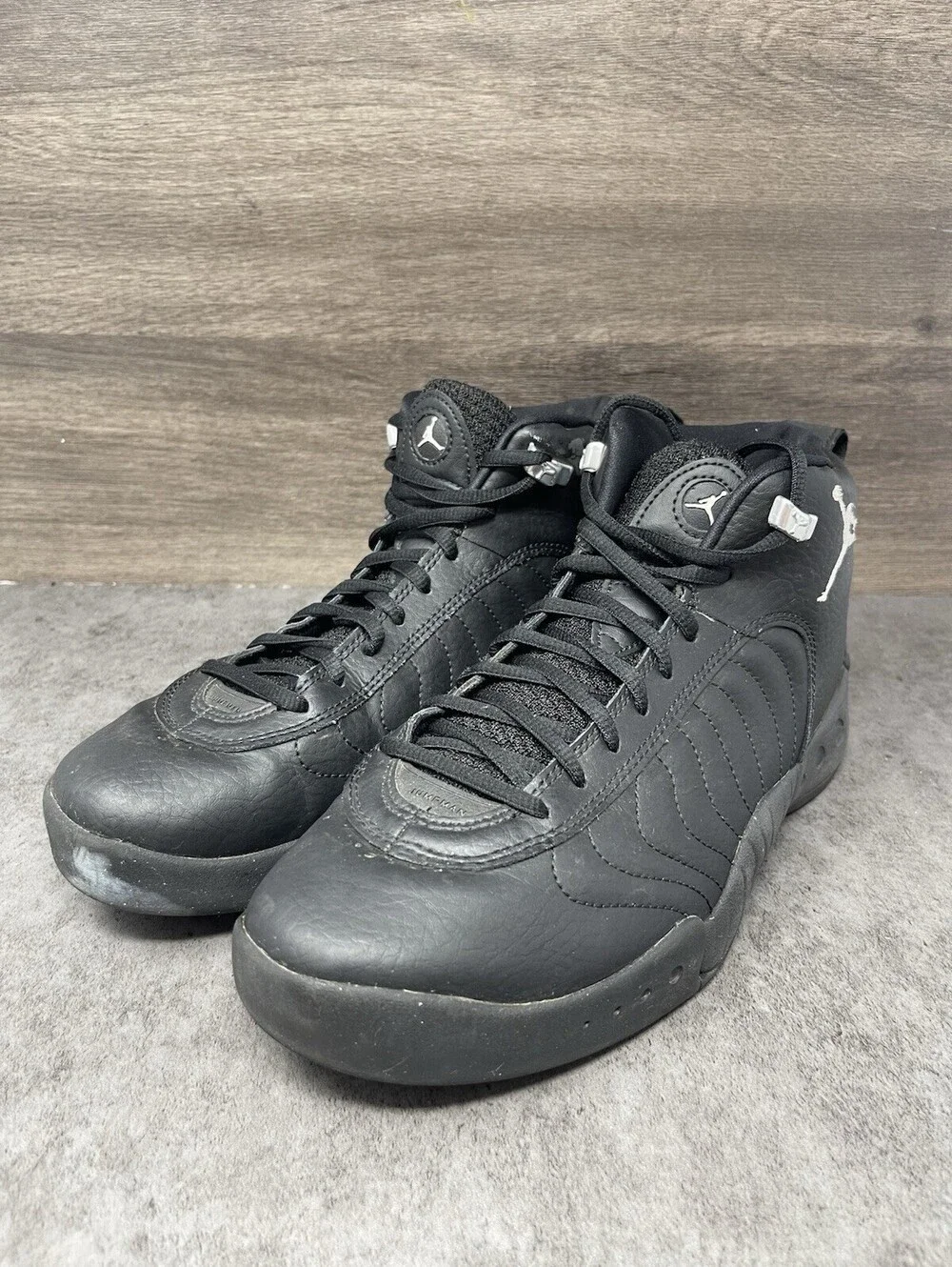 Air Jordan Jumpman Pro Size 9.5 Mens Black Metallic Silver Basketball DN3686-001